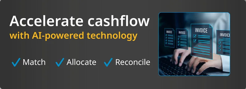 Accelerate cashflow with AI-powered technology — match, allocate, reconcile