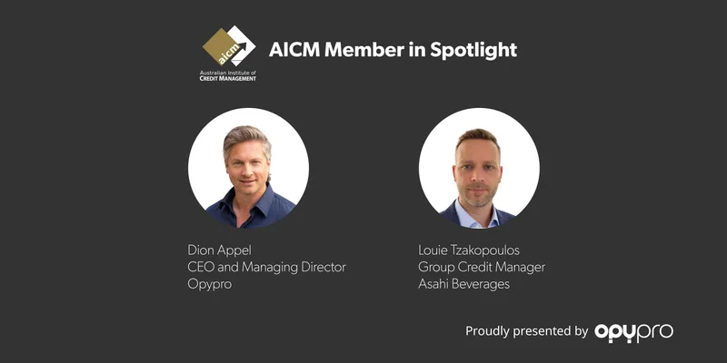 Dion Appel (Opypro) interviews Louie Tzakopoulos (Asahi Beverages) for the AICM Member in Spotlight series.